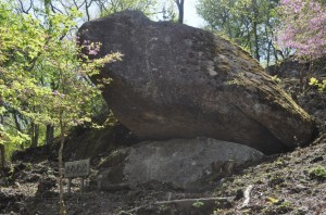 大野山の岩巡り