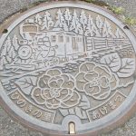 マンホールの蓋 上松頂