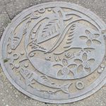 マンホールの蓋 余市町