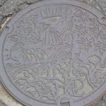 マンホールの蓋　大滝村
